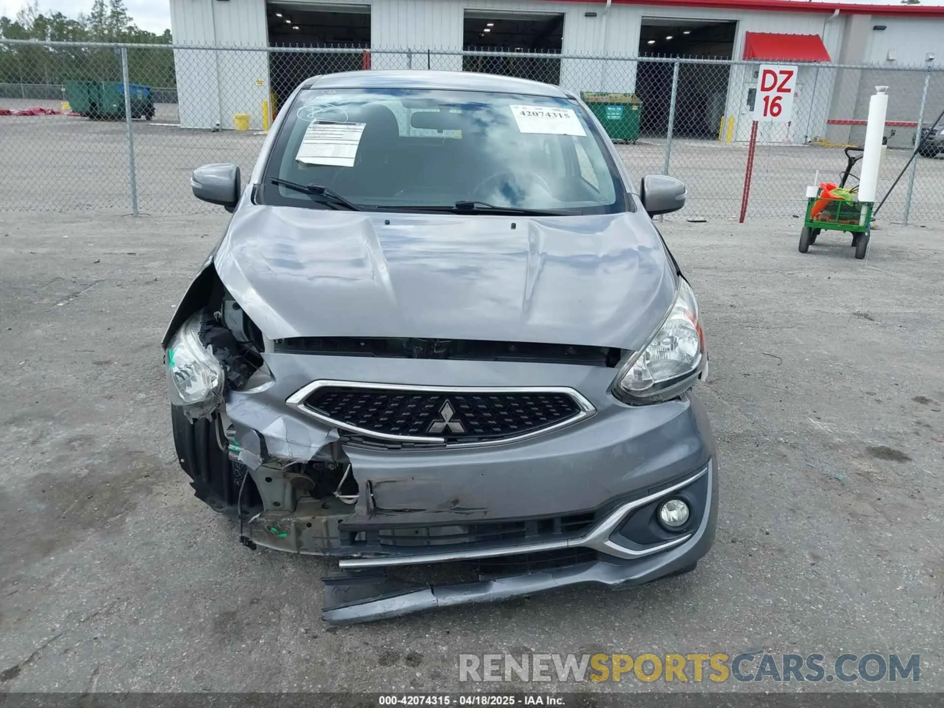 6 Фотография поврежденного автомобиля ML32A4HJ7KH010347 MITSUBISHI MIRAGE 2019