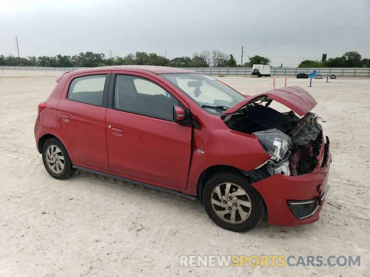 4 Photograph of a damaged car ML32A4HJXKH009936 MITSUBISHI MIRAGE 2019