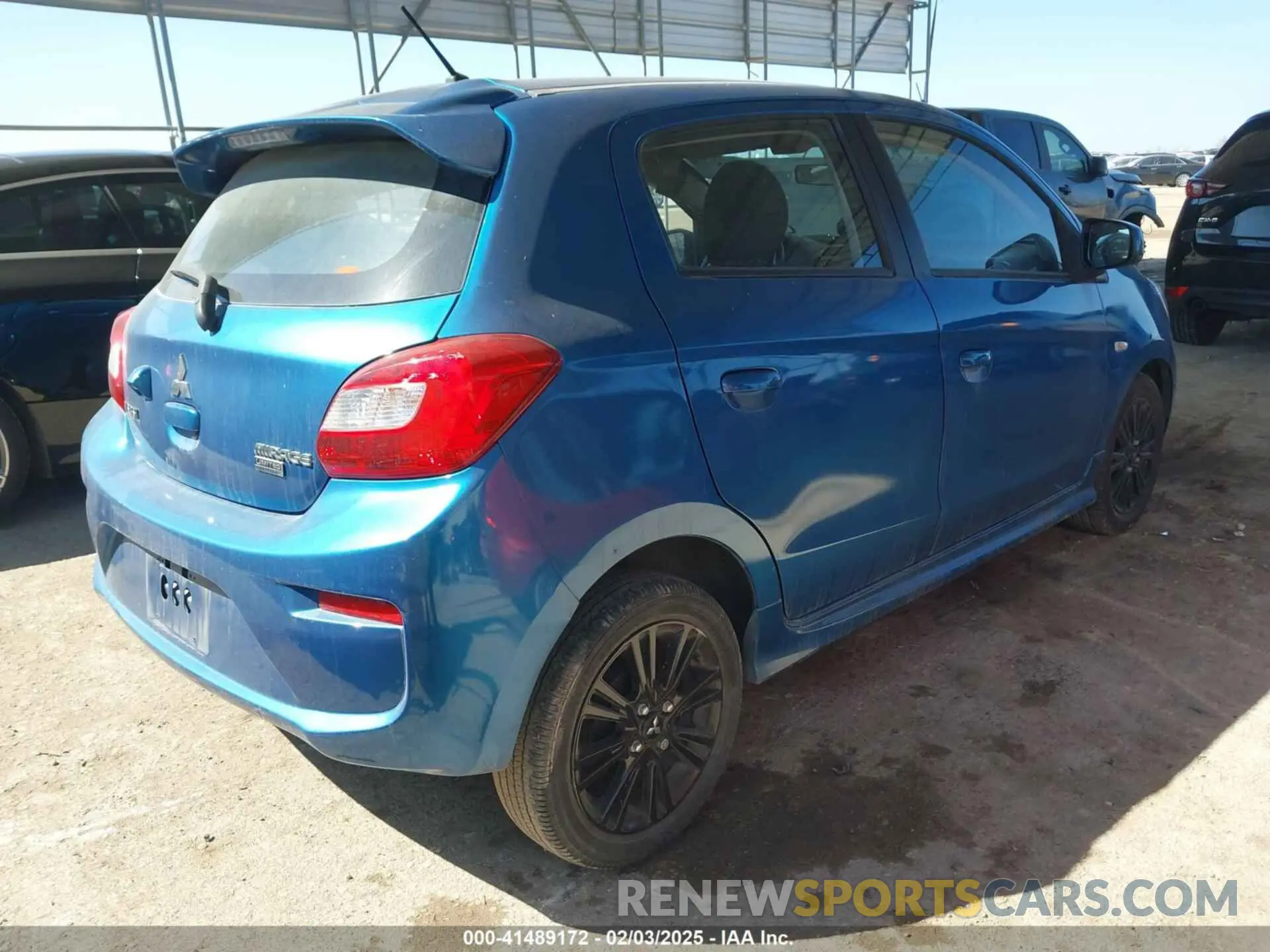 4 Фотография поврежденного автомобиля ML32A5HJ1KH004484 MITSUBISHI MIRAGE 2019