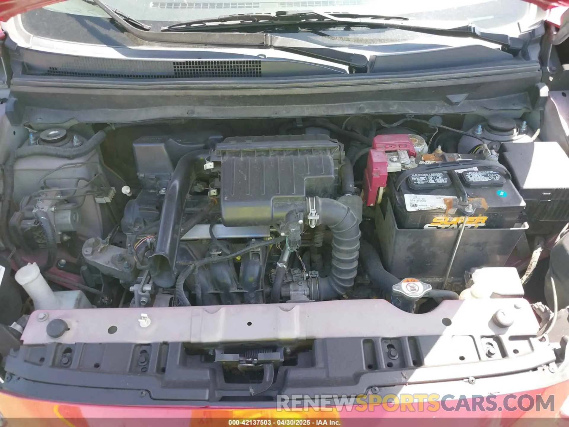 10 Photograph of a damaged car ML32A5HJ1KH012200 MITSUBISHI MIRAGE 2019