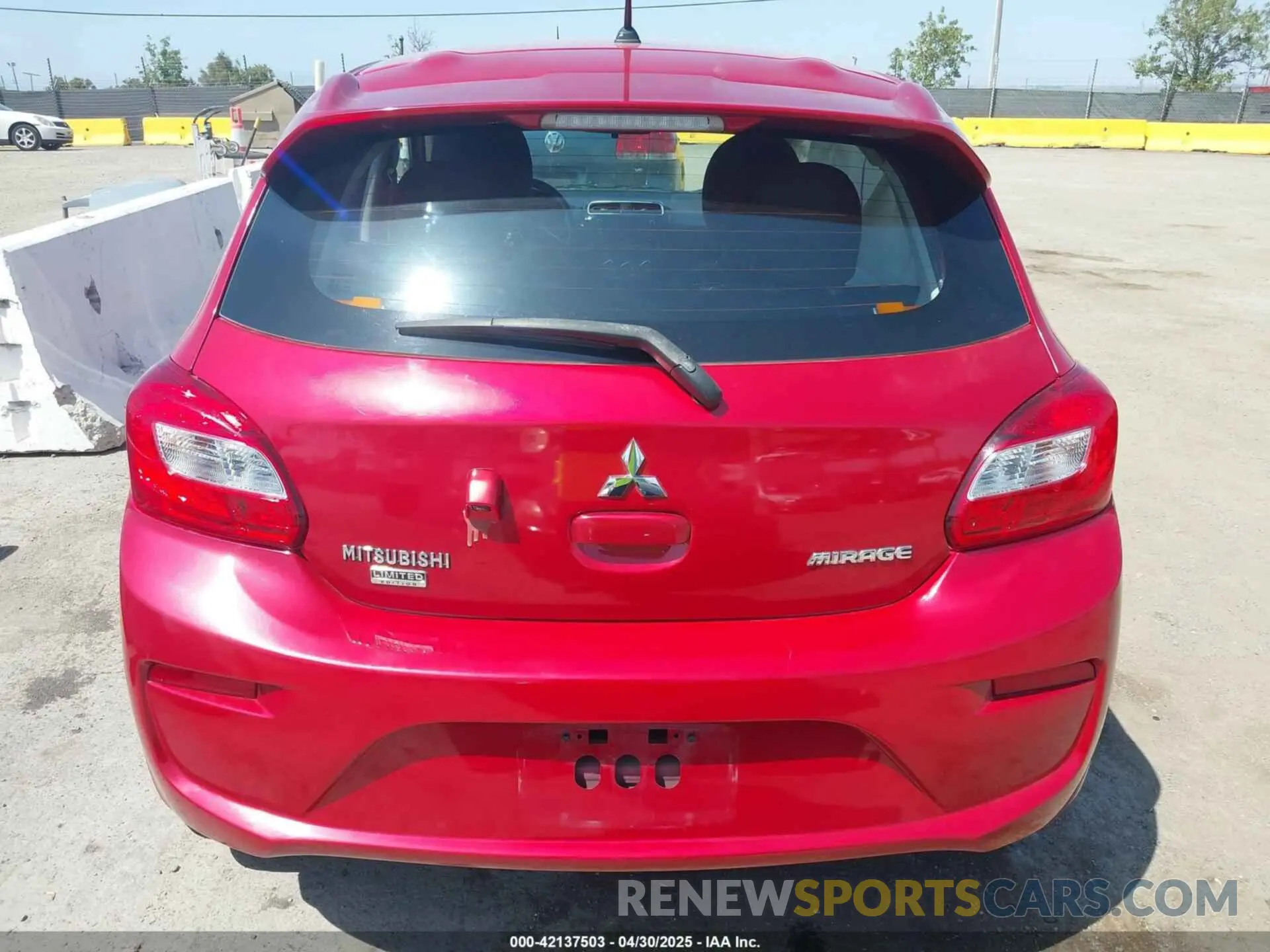 15 Photograph of a damaged car ML32A5HJ1KH012200 MITSUBISHI MIRAGE 2019