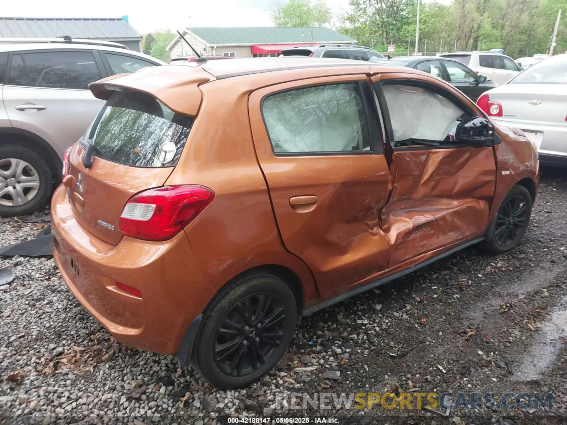 4 Photograph of a damaged car ML32A5HJ6KH004755 MITSUBISHI MIRAGE 2019