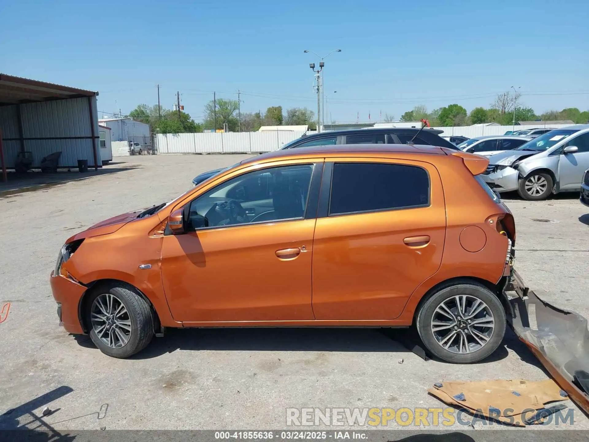 15 Фотография поврежденного автомобиля ML32A5HJ8KH003090 MITSUBISHI MIRAGE 2019