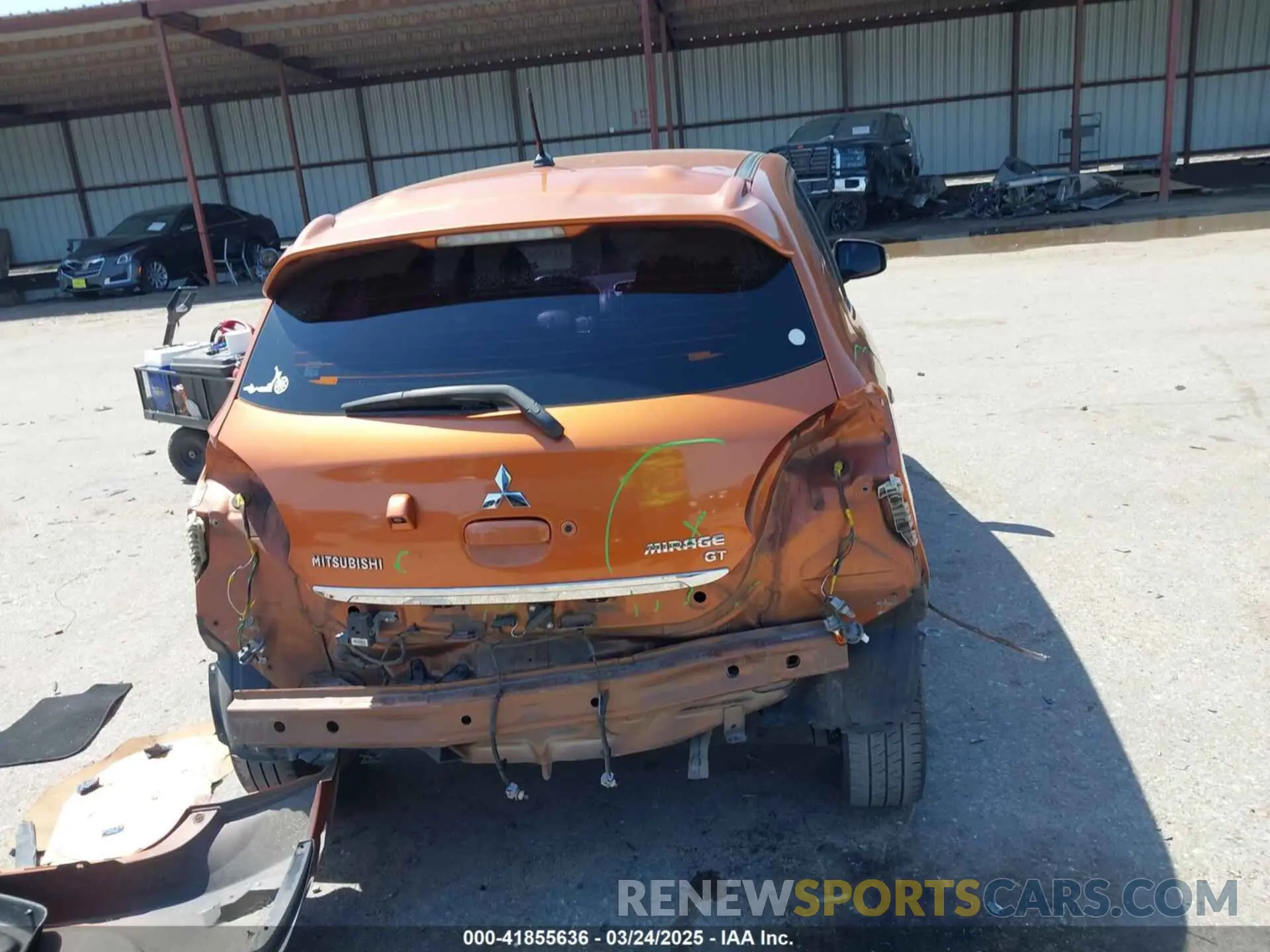 17 Фотография поврежденного автомобиля ML32A5HJ8KH003090 MITSUBISHI MIRAGE 2019