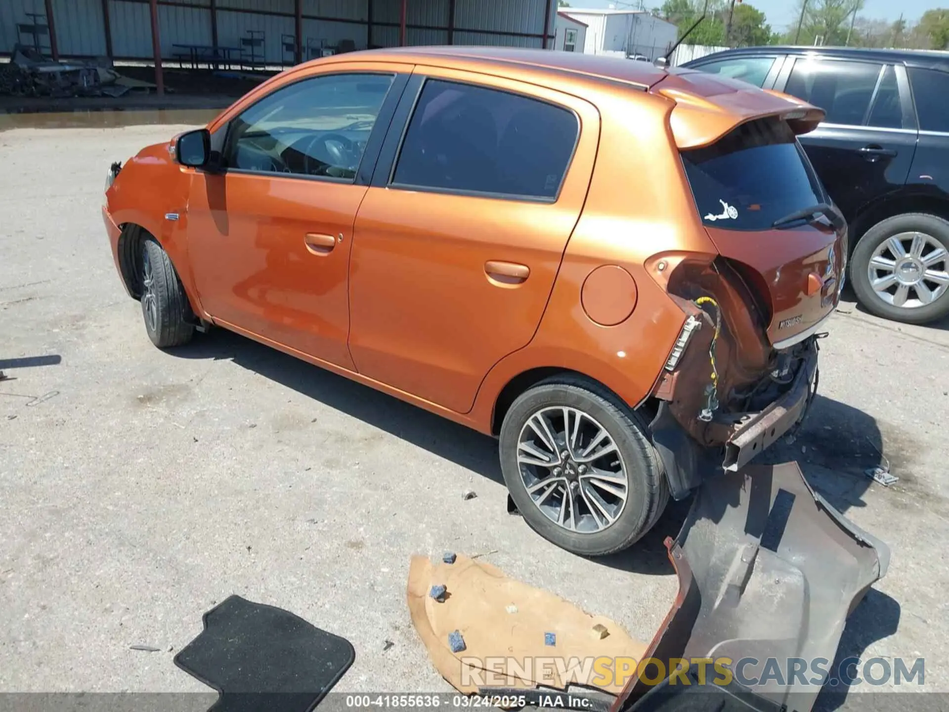 3 Фотография поврежденного автомобиля ML32A5HJ8KH003090 MITSUBISHI MIRAGE 2019