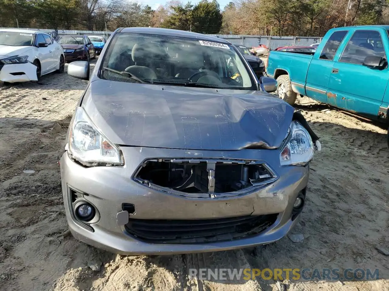 5 Фотография поврежденного автомобиля ML32F3FJ0KHF04065 MITSUBISHI MIRAGE 2019