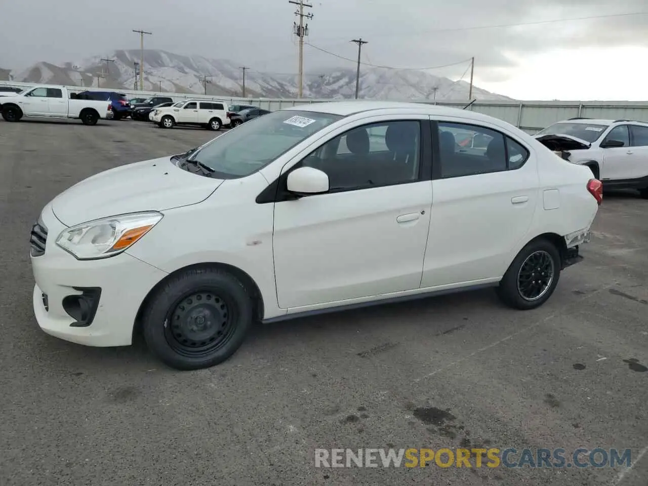1 Фотография поврежденного автомобиля ML32F3FJ1KHF08125 MITSUBISHI MIRAGE 2019