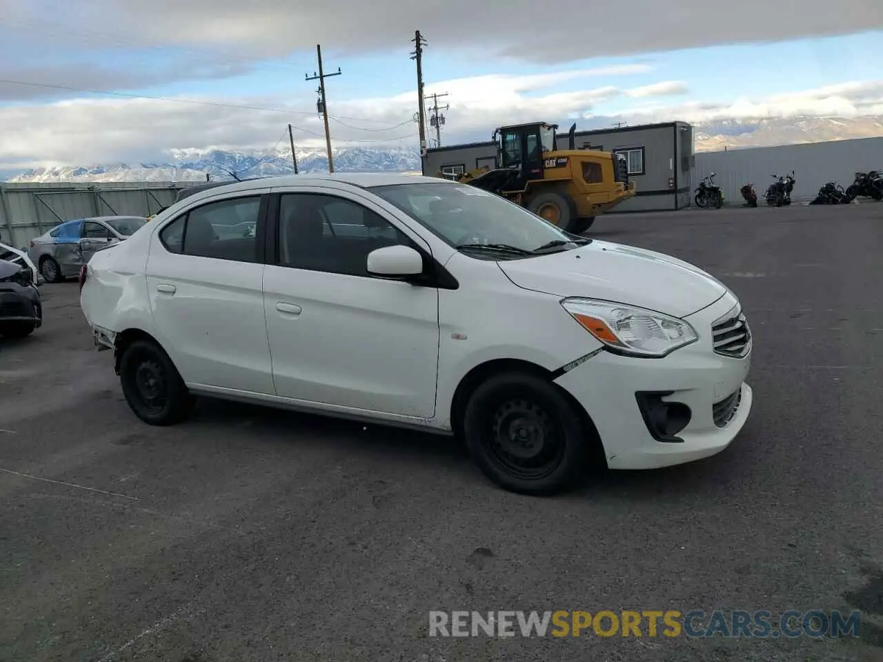4 Фотография поврежденного автомобиля ML32F3FJ1KHF08125 MITSUBISHI MIRAGE 2019