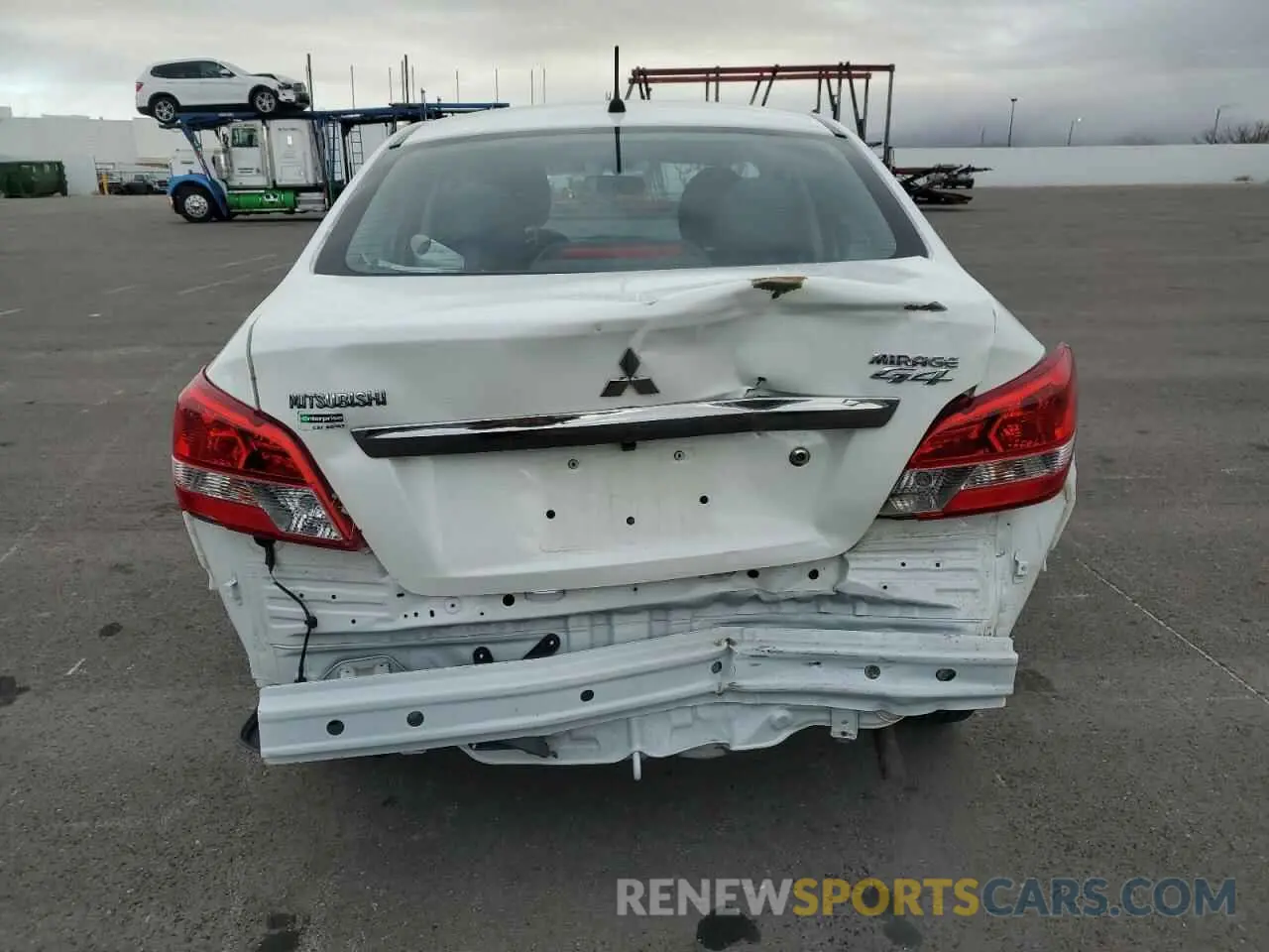6 Фотография поврежденного автомобиля ML32F3FJ1KHF08125 MITSUBISHI MIRAGE 2019