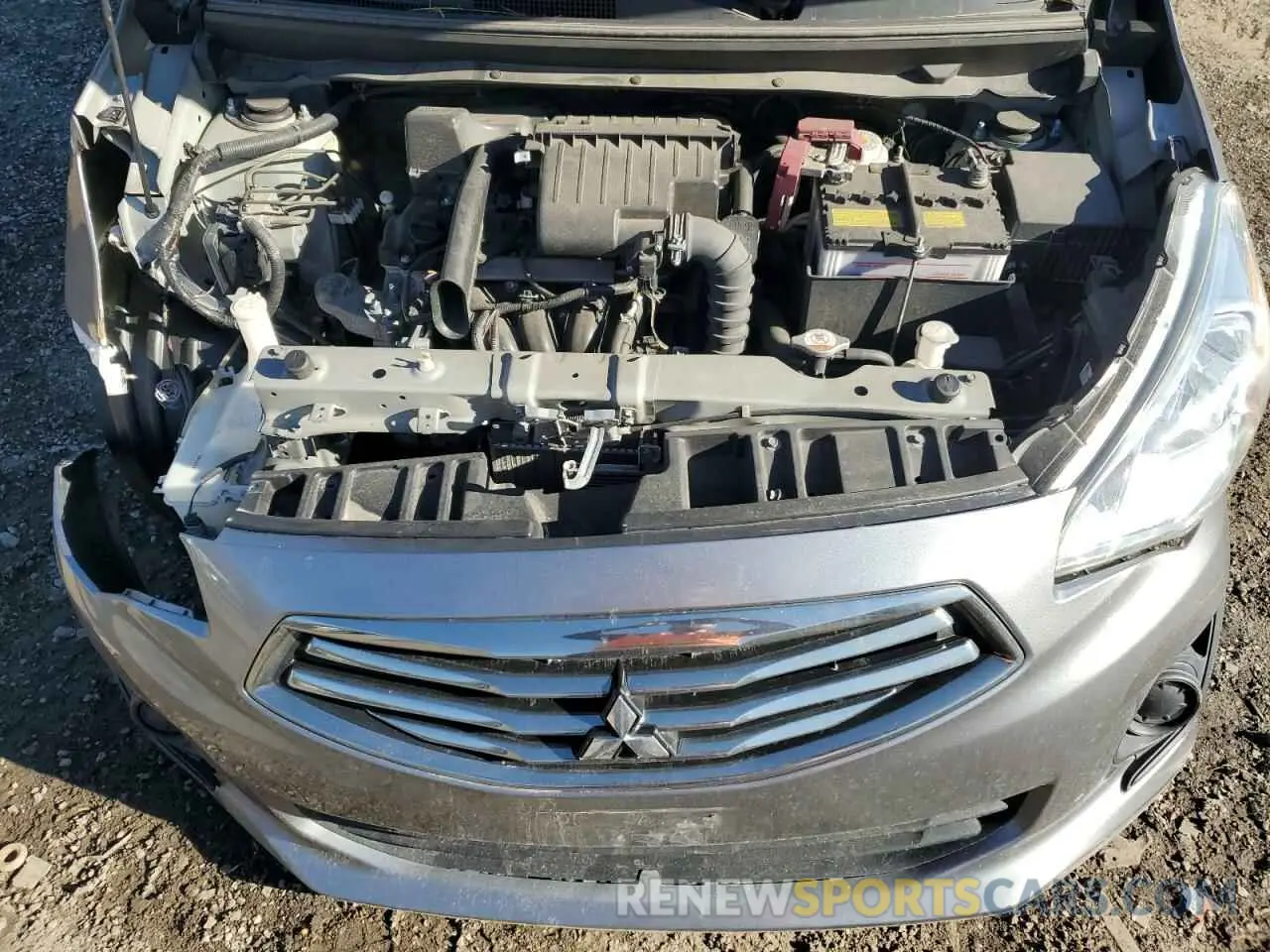 13 Фотография поврежденного автомобиля ML32F3FJ1KHF15575 MITSUBISHI MIRAGE 2019