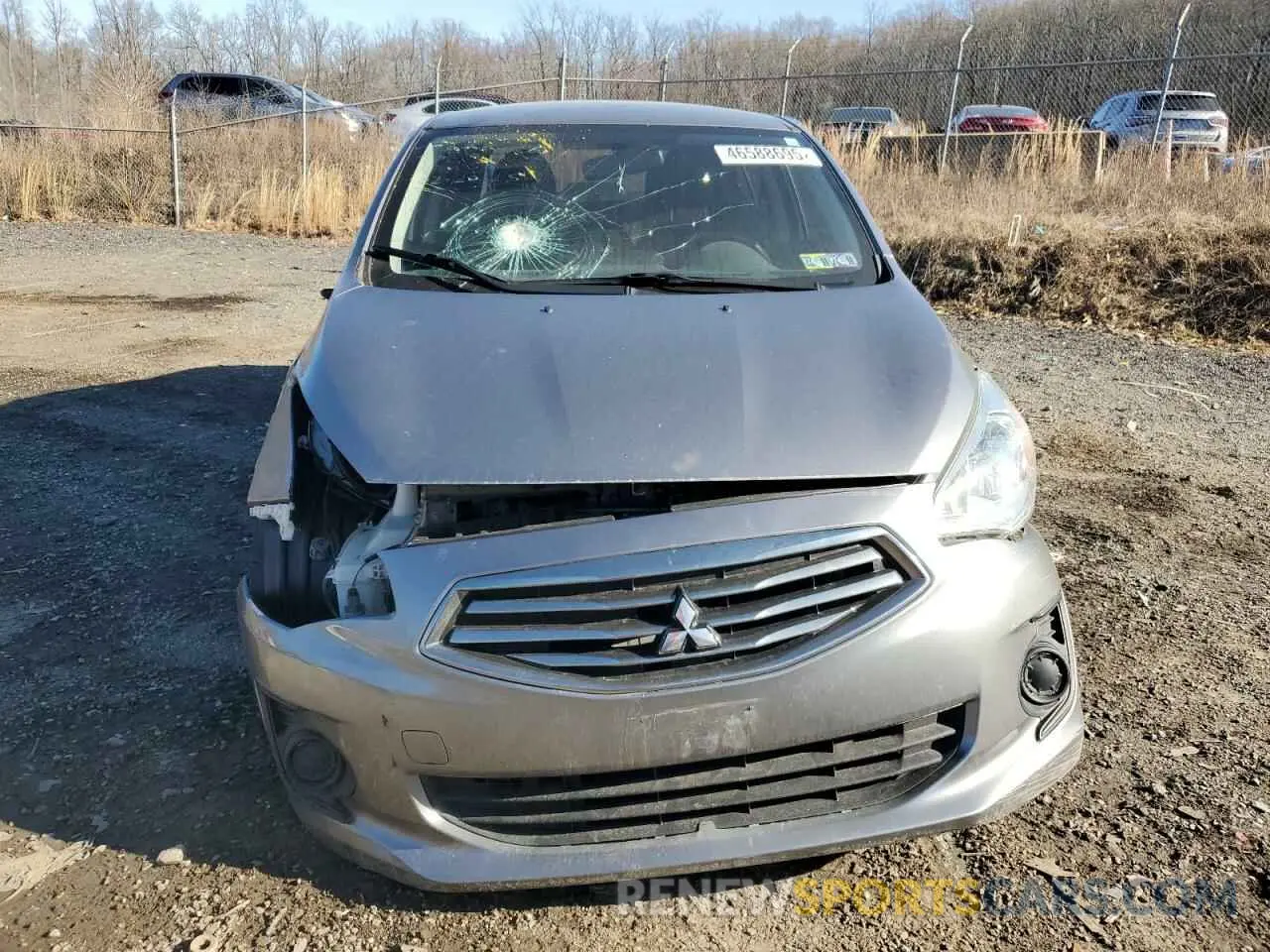 5 Фотография поврежденного автомобиля ML32F3FJ1KHF15575 MITSUBISHI MIRAGE 2019