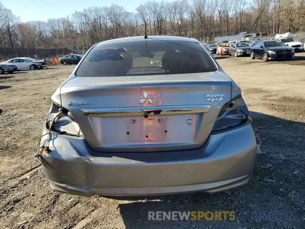 6 Фотография поврежденного автомобиля ML32F3FJ1KHF15575 MITSUBISHI MIRAGE 2019