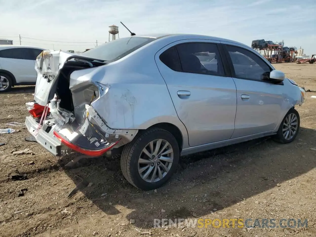 3 Фотография поврежденного автомобиля ML32F3FJ2KHF08280 MITSUBISHI MIRAGE 2019
