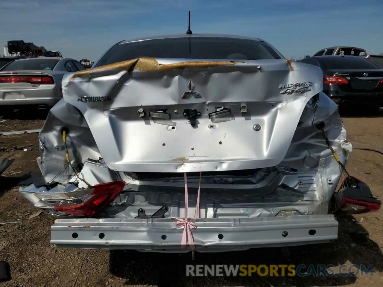 6 Фотография поврежденного автомобиля ML32F3FJ2KHF08280 MITSUBISHI MIRAGE 2019