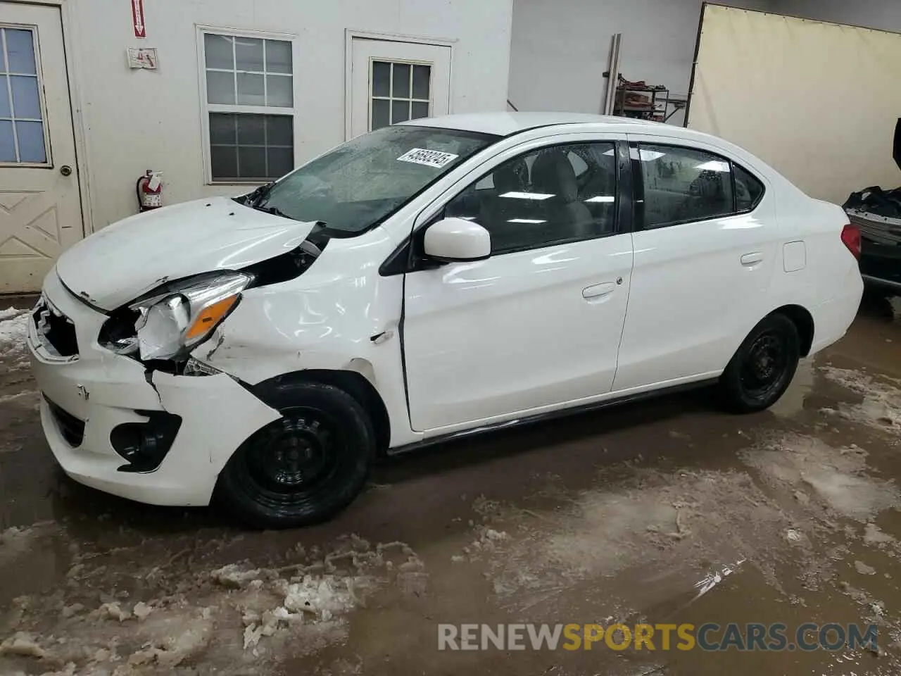 1 Photograph of a damaged car ML32F3FJ2KHF17089 MITSUBISHI MIRAGE 2019
