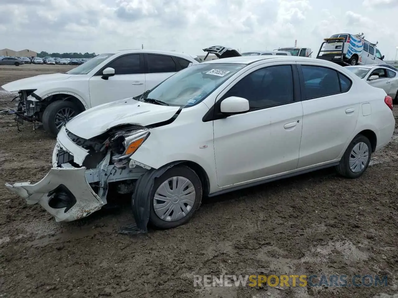 1 Фотография поврежденного автомобиля ML32F3FJ2KHF19022 MITSUBISHI MIRAGE 2019