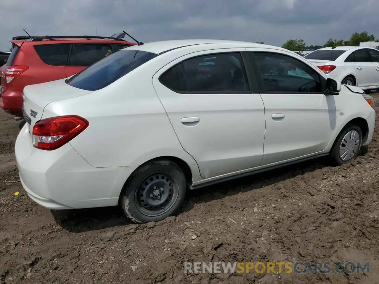 3 Фотография поврежденного автомобиля ML32F3FJ2KHF19022 MITSUBISHI MIRAGE 2019