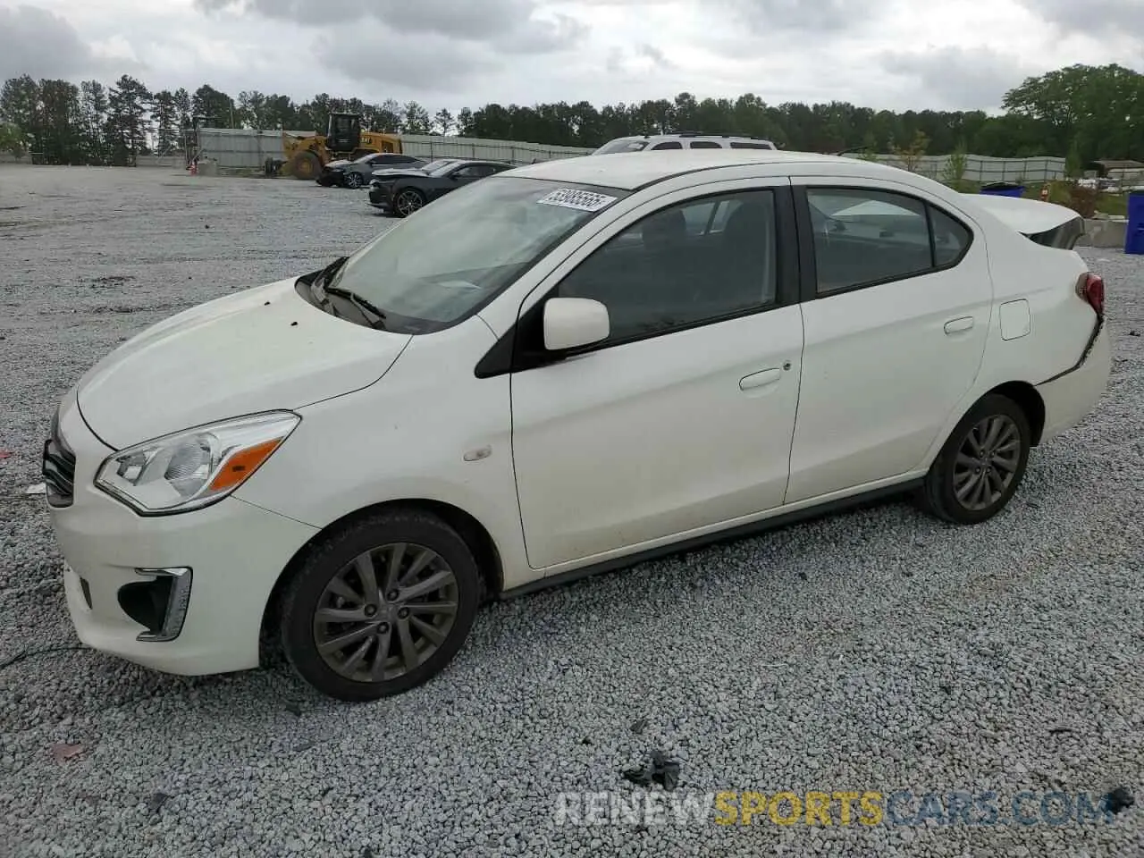 1 Photograph of a damaged car ML32F3FJ3KHF01869 MITSUBISHI MIRAGE 2019