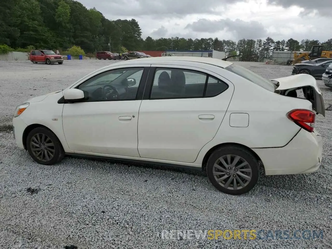 2 Photograph of a damaged car ML32F3FJ3KHF01869 MITSUBISHI MIRAGE 2019