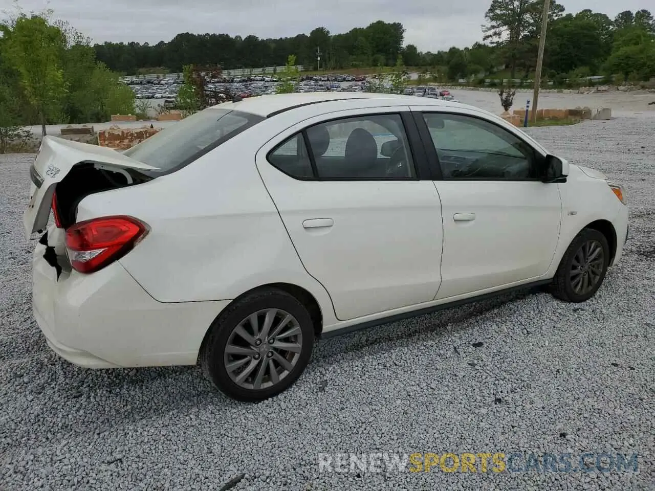 3 Photograph of a damaged car ML32F3FJ3KHF01869 MITSUBISHI MIRAGE 2019