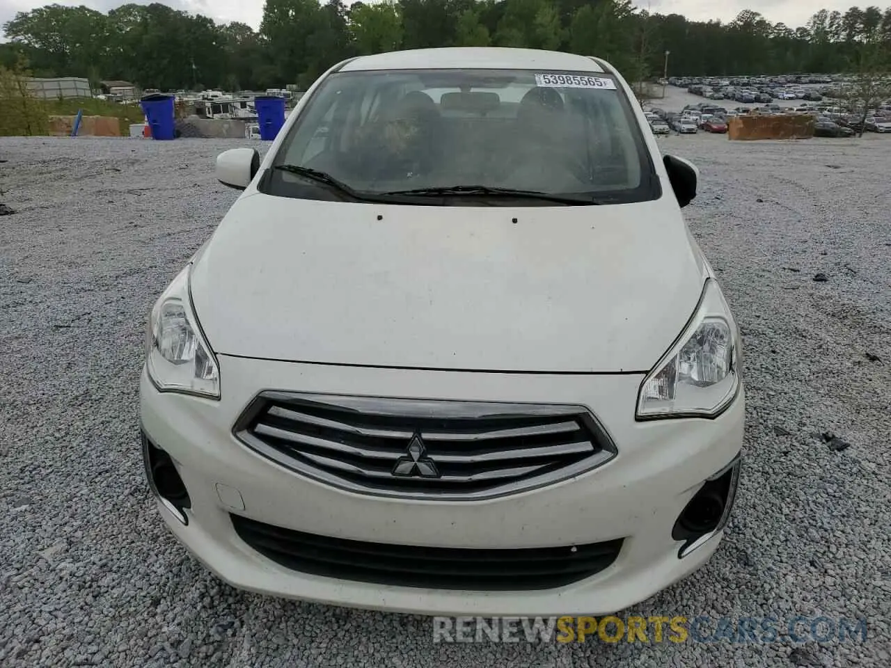 5 Photograph of a damaged car ML32F3FJ3KHF01869 MITSUBISHI MIRAGE 2019
