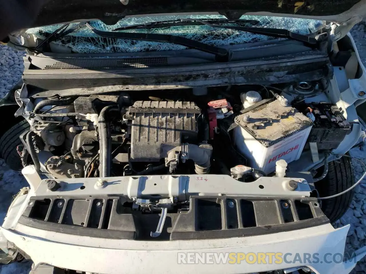 12 Фотография поврежденного автомобиля ML32F3FJ3KHF04349 MITSUBISHI MIRAGE 2019