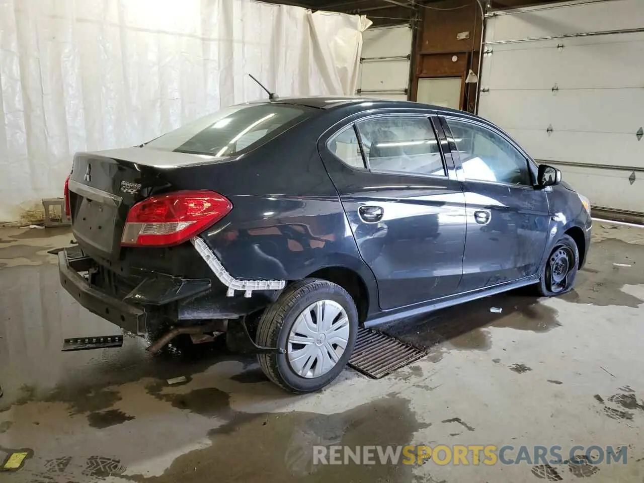 3 Photograph of a damaged car ML32F3FJ3KHF06263 MITSUBISHI MIRAGE 2019