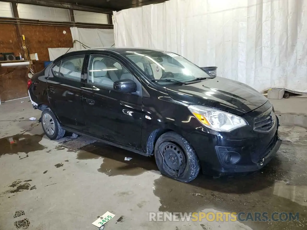4 Photograph of a damaged car ML32F3FJ3KHF06263 MITSUBISHI MIRAGE 2019