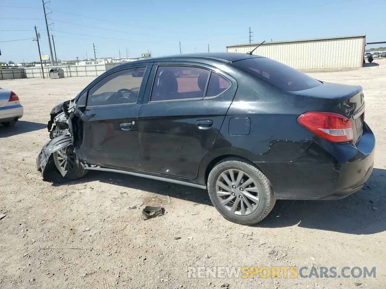 2 Photograph of a damaged car ML32F3FJ3KHF15318 MITSUBISHI MIRAGE 2019