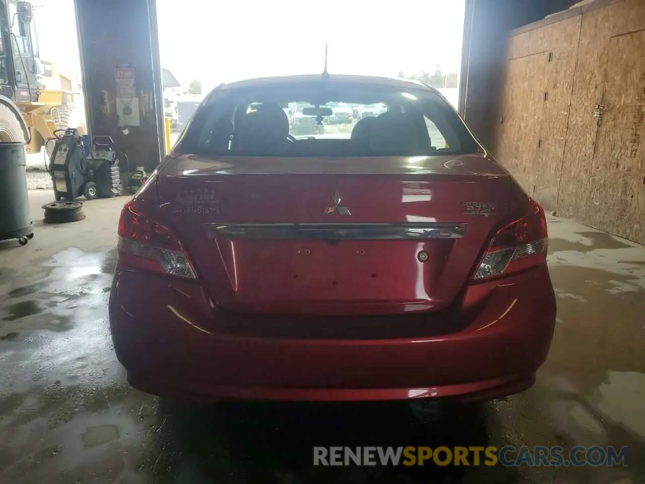 6 Photograph of a damaged car ML32F3FJ5KHF06202 MITSUBISHI MIRAGE 2019