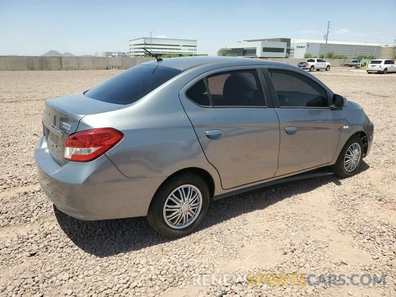3 Photograph of a damaged car ML32F3FJ8KHF12155 MITSUBISHI MIRAGE 2019