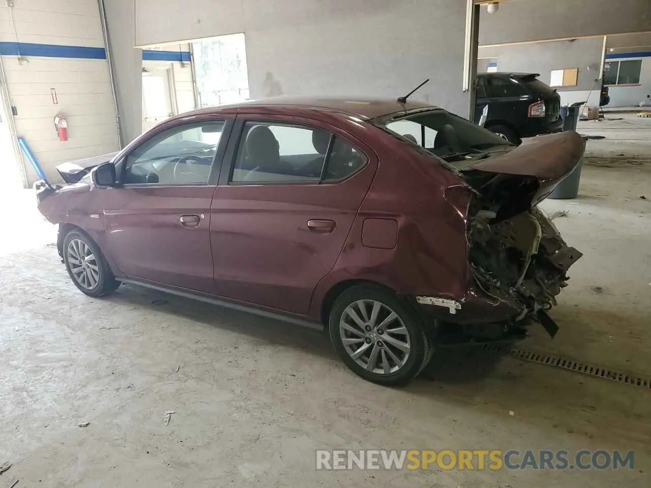 2 Фотография поврежденного автомобиля ML32F3FJ8KHF16321 MITSUBISHI MIRAGE 2019