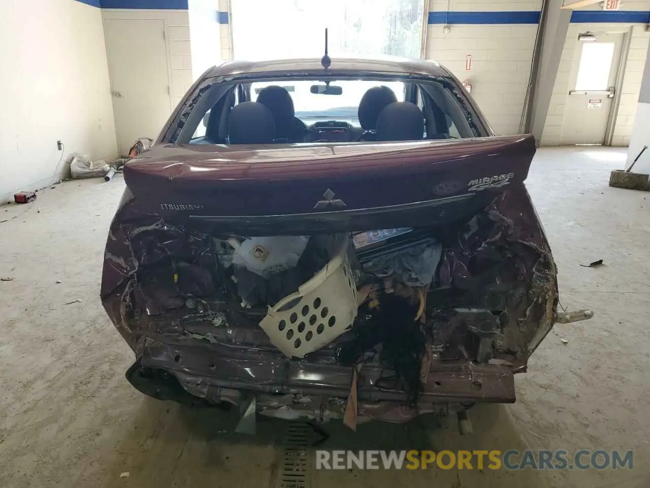 6 Фотография поврежденного автомобиля ML32F3FJ8KHF16321 MITSUBISHI MIRAGE 2019