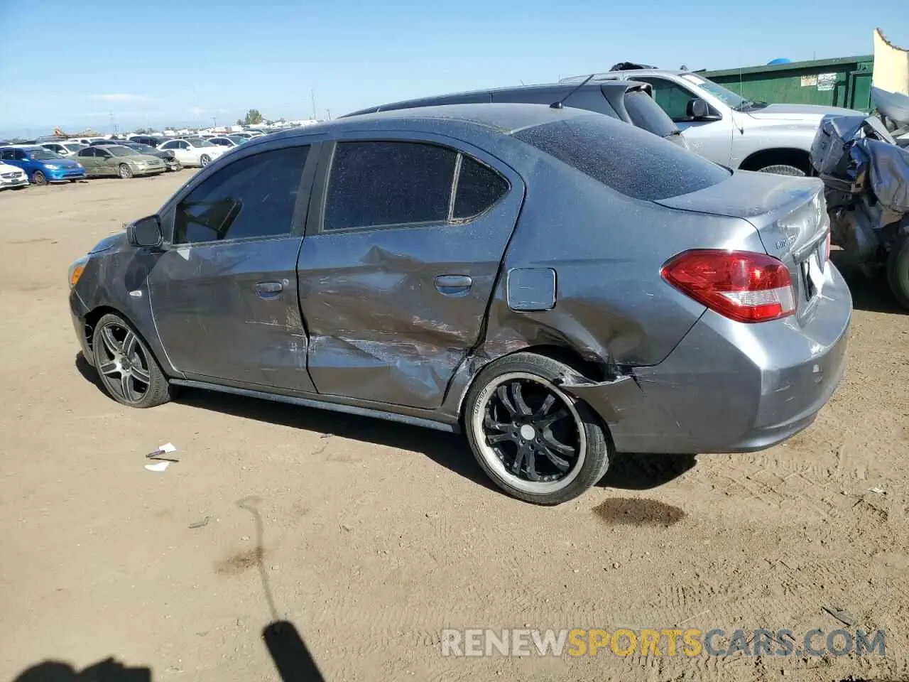 2 Photograph of a damaged car ML32F3FJXKHF01349 MITSUBISHI MIRAGE 2019