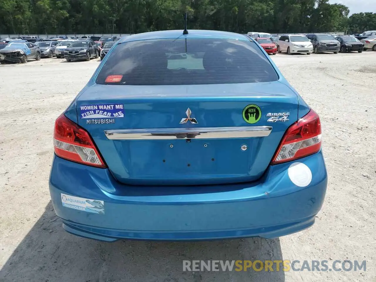 6 Photograph of a damaged car ML32F3FJXKHF06597 MITSUBISHI MIRAGE 2019