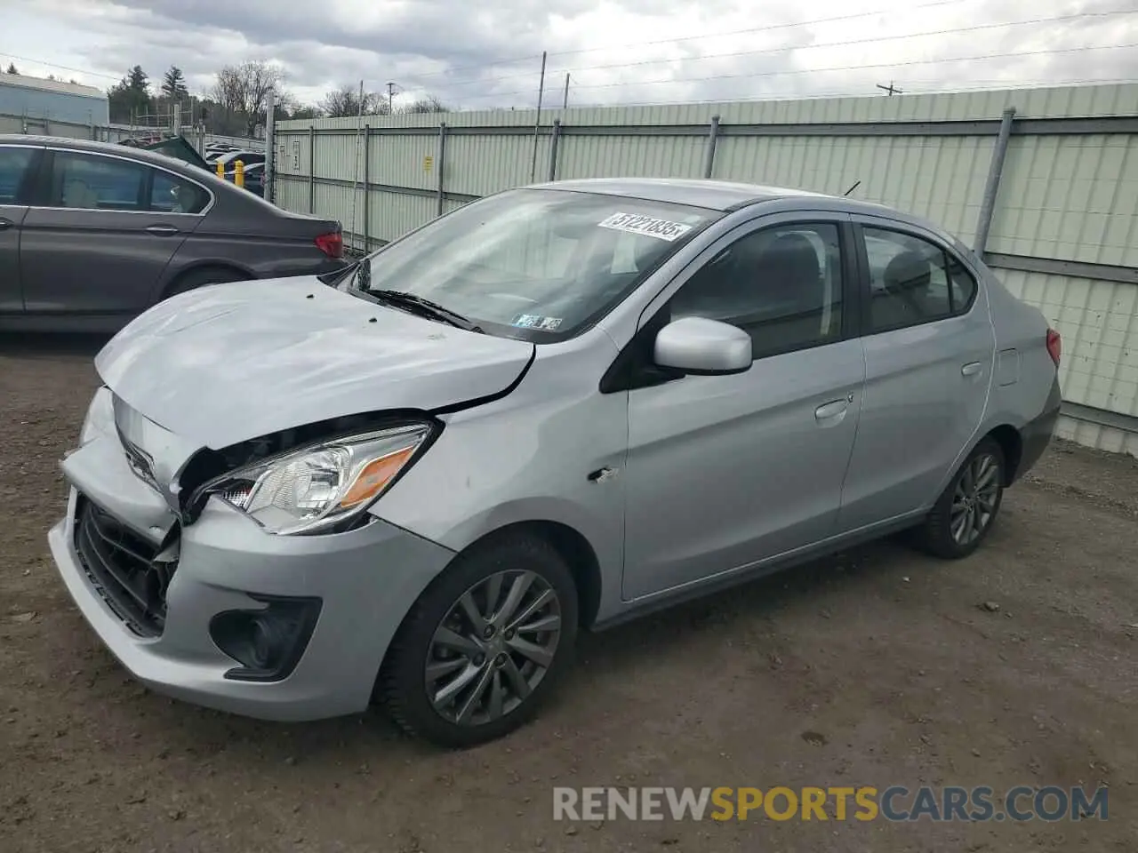 1 Фотография поврежденного автомобиля ML32F3FJXKHF18491 MITSUBISHI MIRAGE 2019