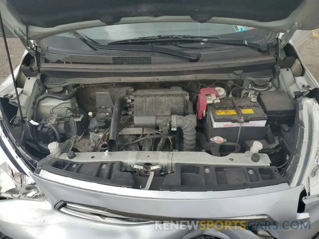 11 Фотография поврежденного автомобиля ML32F3FJXKHF18491 MITSUBISHI MIRAGE 2019