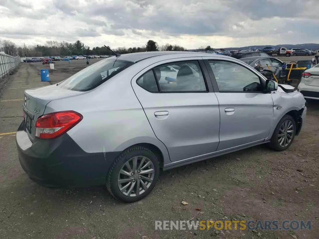 3 Фотография поврежденного автомобиля ML32F3FJXKHF18491 MITSUBISHI MIRAGE 2019