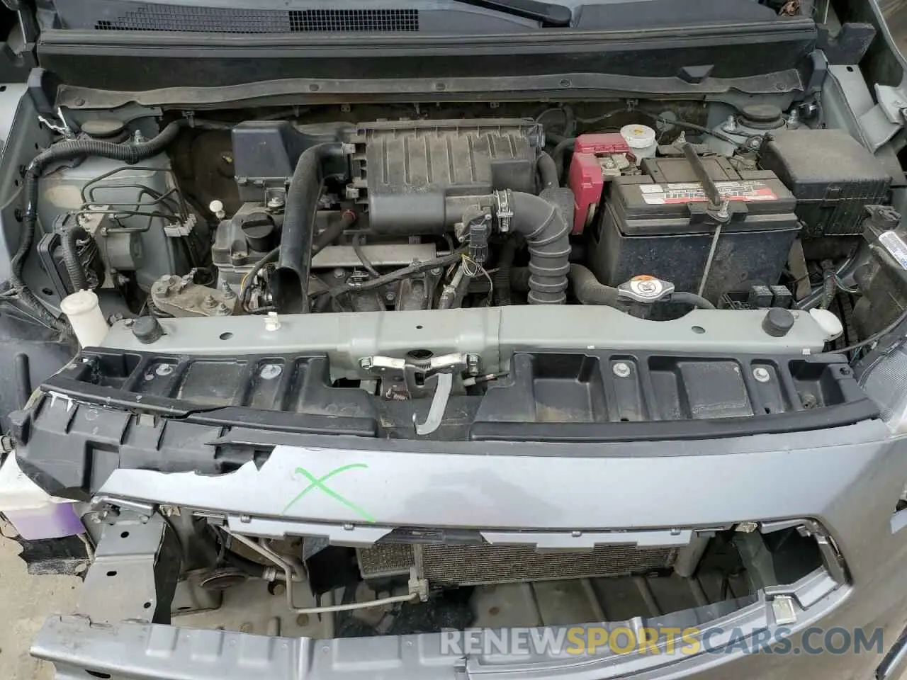 11 Фотография поврежденного автомобиля ML32F4FJ0KHF01110 MITSUBISHI MIRAGE 2019