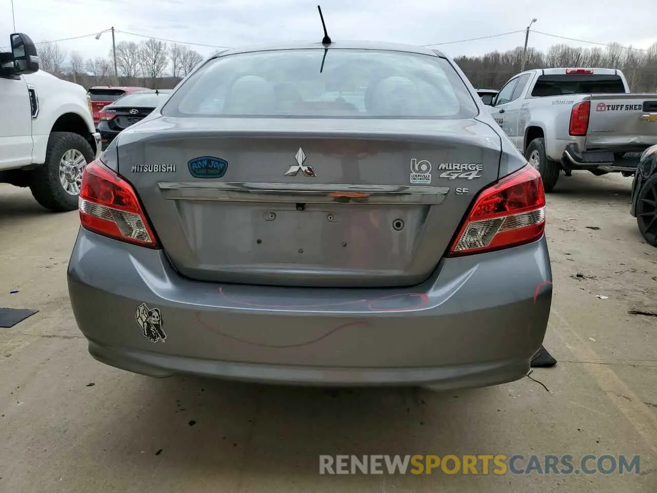 6 Фотография поврежденного автомобиля ML32F4FJ0KHF01110 MITSUBISHI MIRAGE 2019