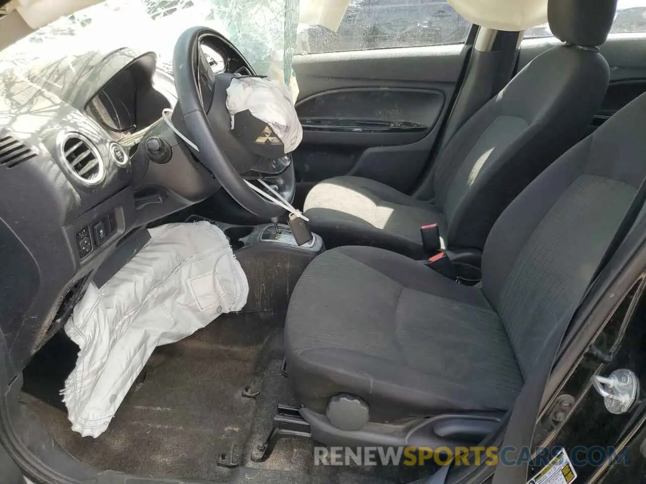 7 Photograph of a damaged car ML32F4FJ0KHF15086 MITSUBISHI MIRAGE 2019