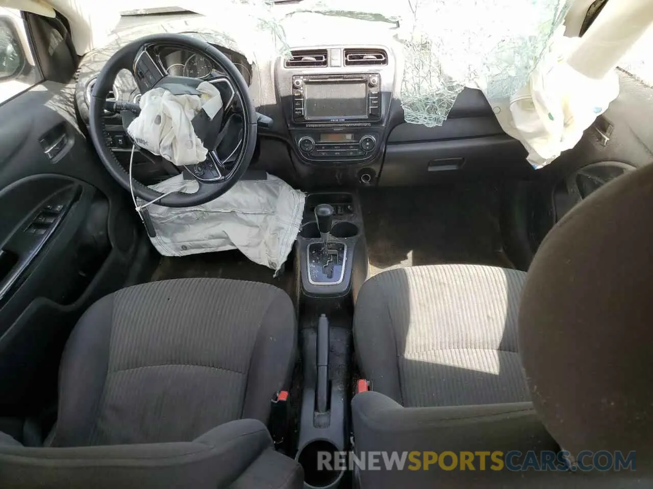 8 Photograph of a damaged car ML32F4FJ0KHF15086 MITSUBISHI MIRAGE 2019