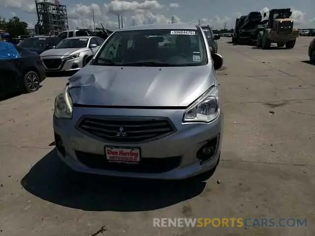 13 Фотография поврежденного автомобиля ML32F4FJ2KHF11184 MITSUBISHI MIRAGE 2019