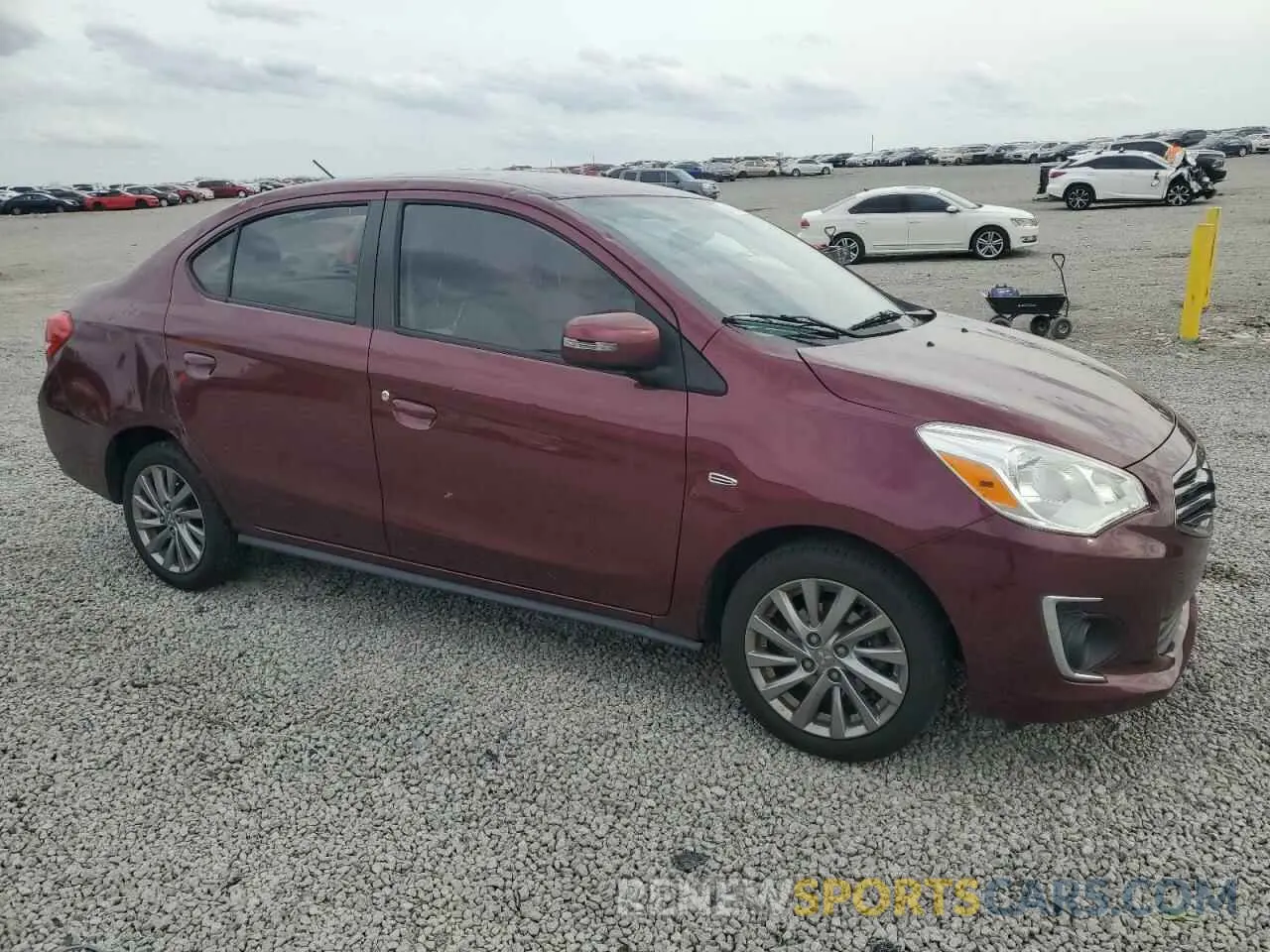 4 Photograph of a damaged car ML32F4FJ8KHF15899 MITSUBISHI MIRAGE 2019