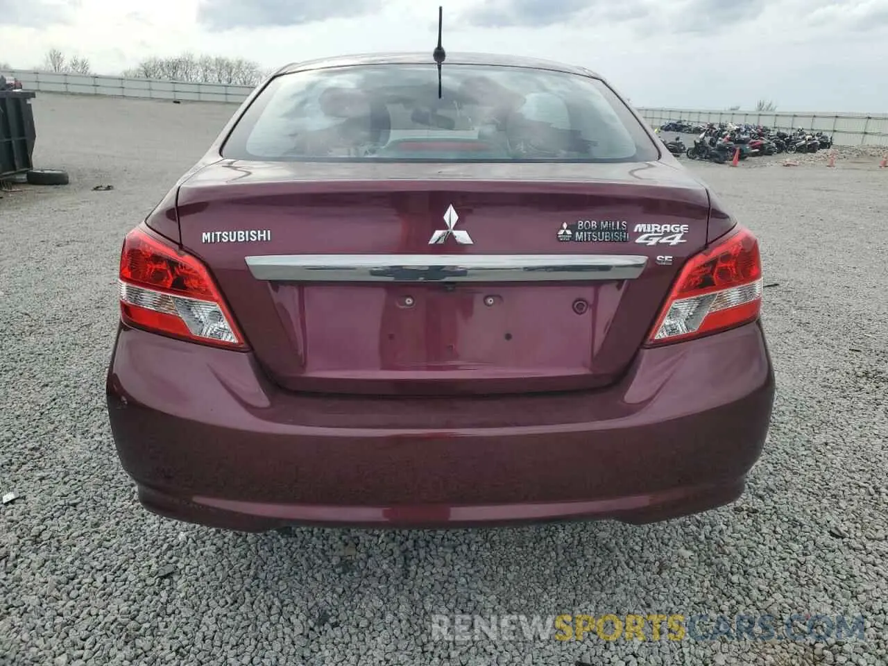 6 Photograph of a damaged car ML32F4FJ8KHF15899 MITSUBISHI MIRAGE 2019