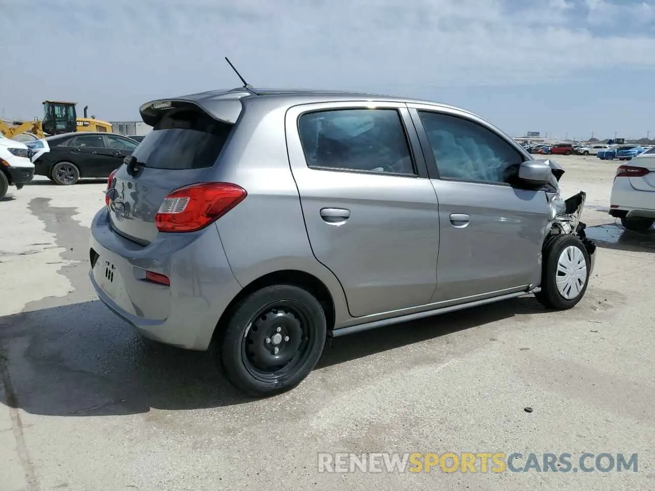 3 Фотография поврежденного автомобиля ML32A3HJ0LH001324 MITSUBISHI MIRAGE 2020