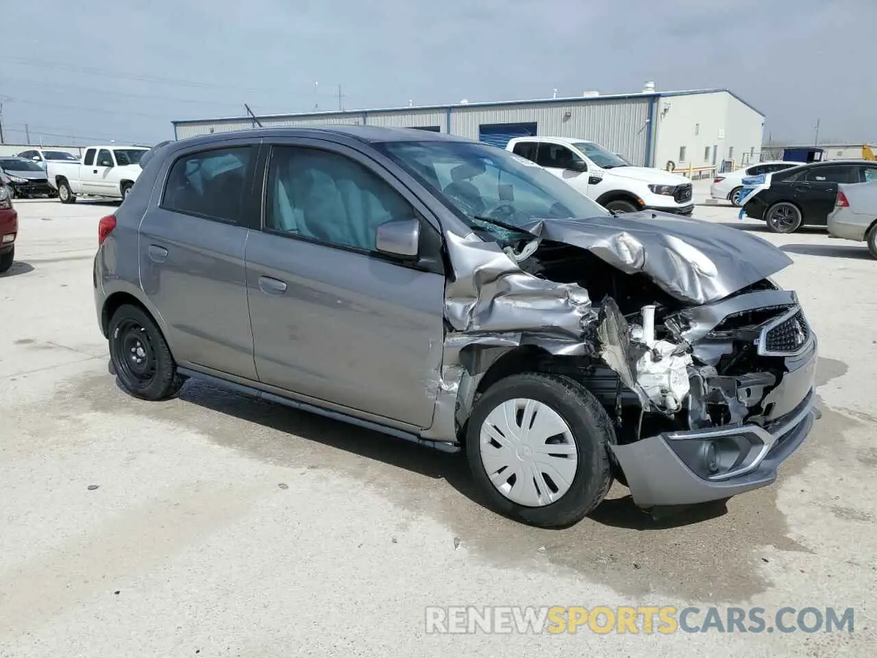 4 Фотография поврежденного автомобиля ML32A3HJ0LH001324 MITSUBISHI MIRAGE 2020