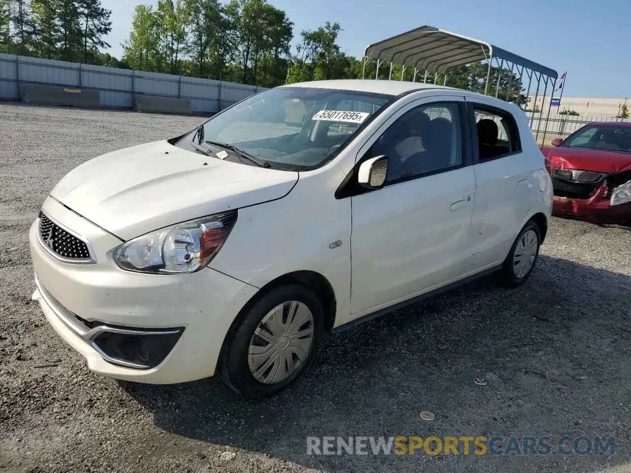 1 Photograph of a damaged car ML32A3HJ0LH003591 MITSUBISHI MIRAGE 2020