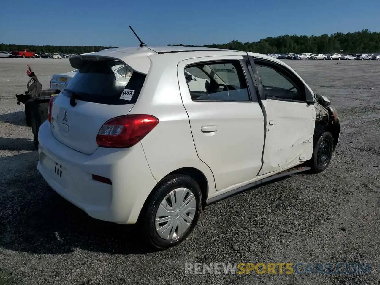 3 Photograph of a damaged car ML32A3HJ0LH003591 MITSUBISHI MIRAGE 2020
