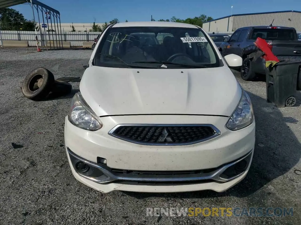 5 Photograph of a damaged car ML32A3HJ0LH003591 MITSUBISHI MIRAGE 2020